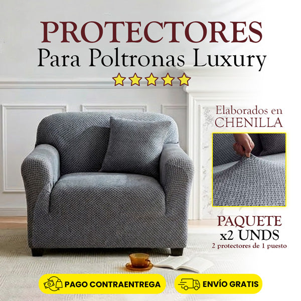 PROTECTORES PARA POLTRONA LUXURY + ENVÍO GRATIS