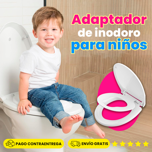 Adaptador de inodoro para niños + ENVÍO GRATIS