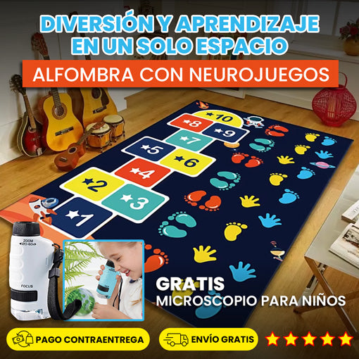 Alfombra con neurojuegos + ENVÍO GRATIS