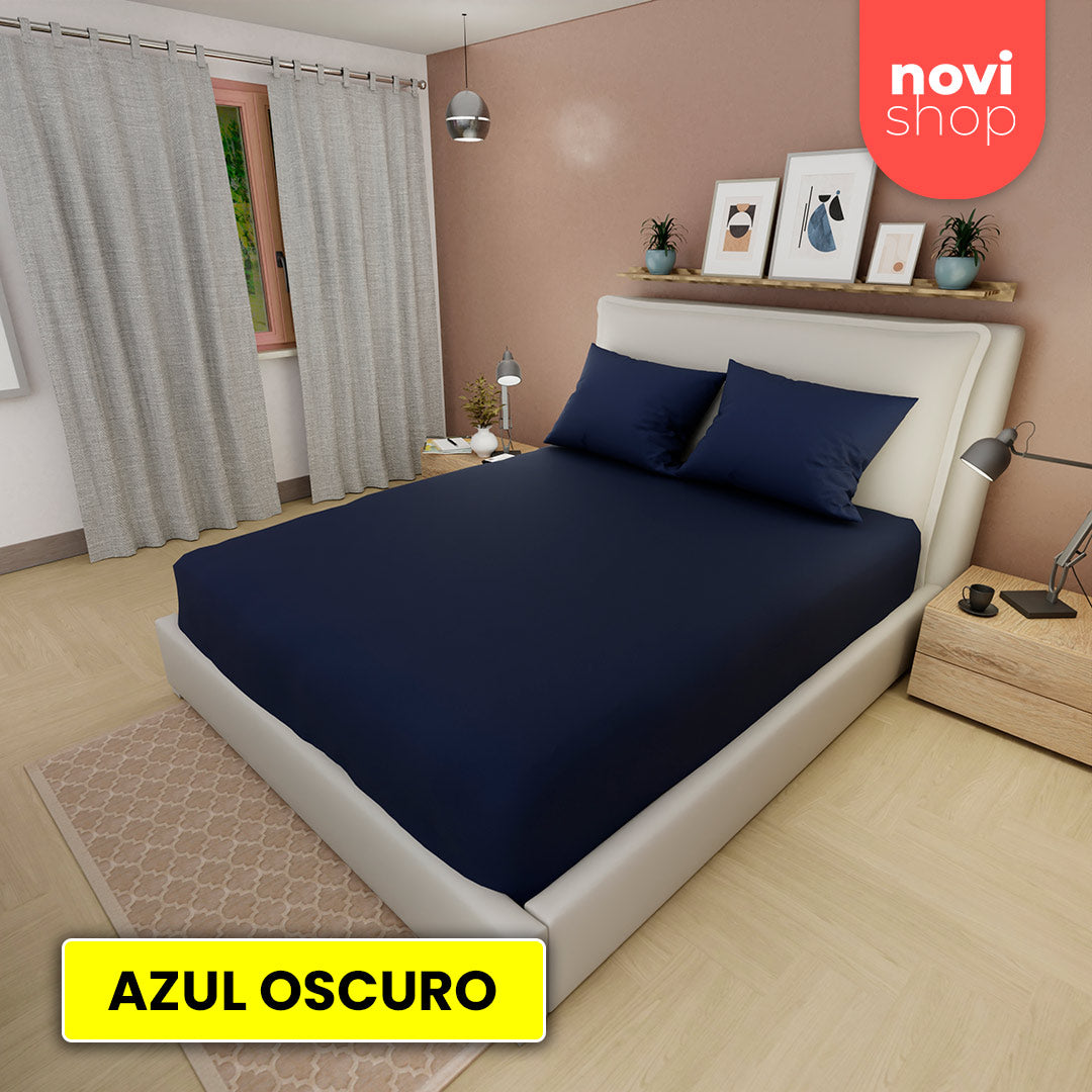 ¡LLEVA 2 SÁBANAS AJUSTABLES + CORTINA PERGAMINO EN YACAR ¡GRATIS!