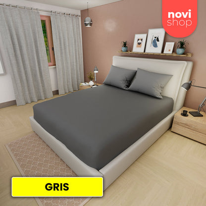 ¡LLEVA 2 SÁBANAS AJUSTABLES + CORTINA PERGAMINO EN YACAR ¡GRATIS!